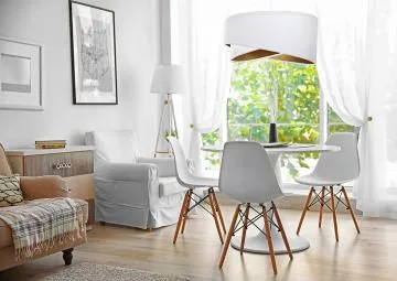 Lampa wisząca GEMSTONE biała/złota
