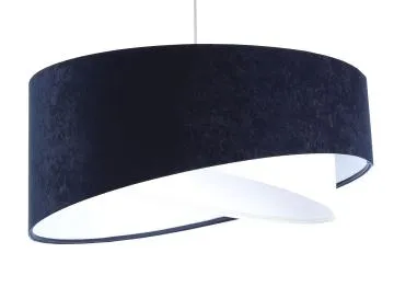 Lampa wisząca THUNDERCLOUD WHITE granatowa/biała