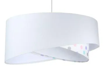 Lampa wisząca SPECK biała