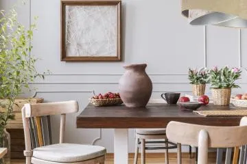 Lampa wisząca SAND FLOWER 2 beżowa/srebrna