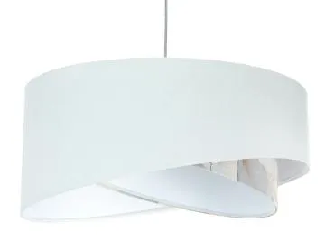 Lampa wisząca WHITE FLOWER biała