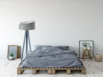 Lampa stojąca GEMSTONE szara/biała/szara