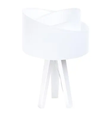 Lampa stołowa GEMSTONE biała