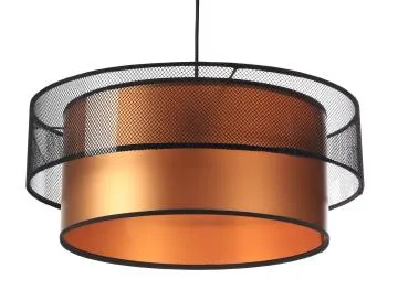 Lampa wisząca DOUBLE NET 60 miedziana