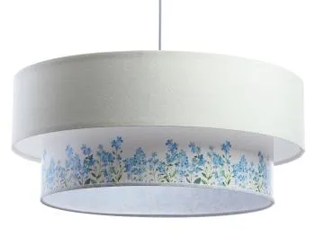 Lampa wisząca DOUBLE FLOWER 60 biała