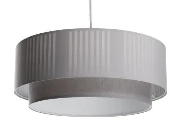 Lampa wisząca DUO LAMI LINE 40x16 szara