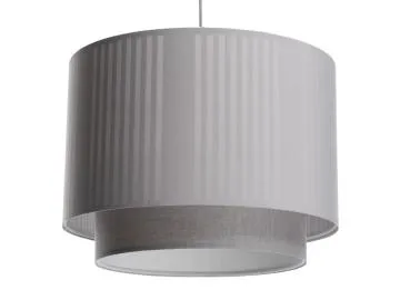 Lampa wisząca DUO LAMI LINE 50 szara