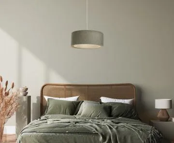 Lampa wisząca ERUTAN DOUBLE 50 zielona