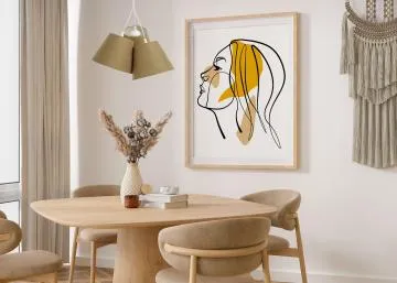 Lampa wisząca ENTURO TRIO żółta
