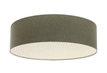 Plafon sufitowy ERUTAN RATTAN 50 zielony