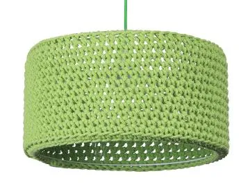 Lampa wisząca COTTON 40 zielona