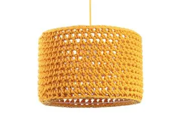 Lampa wisząca COTTON 30 żółta