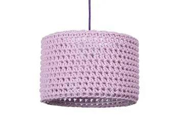 Lampa wisząca COTTON 30 fioletowa