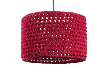 Lampa wisząca COTTON 30 czerwona