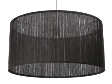 Lampa wisząca NATURAL DARK 60 grafitowa