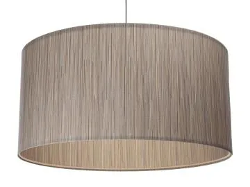 Lampa wisząca NATURAL FIBER 60 ciemnobeżowa