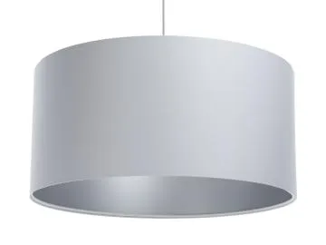Lampa wisząca MODERN 60 szara/srebrna
