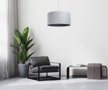 Lampa wisząca MODERN 70 szara/grafitowa