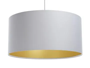 Lampa wisząca MODERN 60 szara/złoty mat