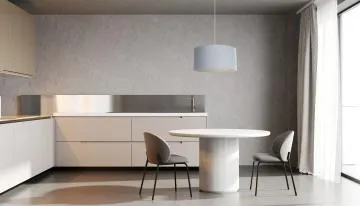 Lampa wisząca MODERN 50 szara/kremowa