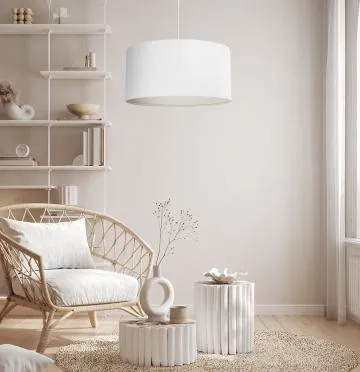 Lampa wisząca LEN LIGHT 60 biała