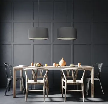 Lampa wisząca LEN LIGHT 60 grafitowa