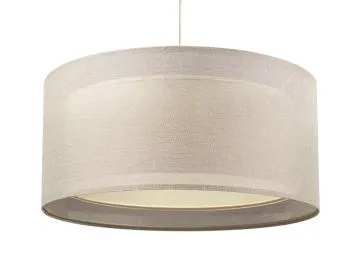 Lampa wisząca DUO LEN LIGHT 60 beżowa
