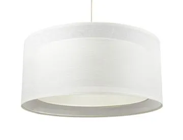 Lampa wisząca DUO LEN LIGHT 50 kremowa