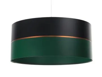 Lampa wisząca SIMPLY GLAMOUR 50 zielona/czarna