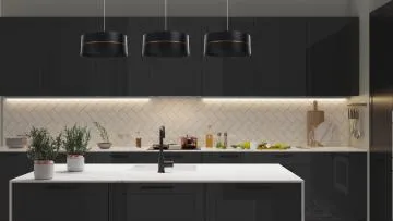 Lampa wisząca SIMPLY GLAMOUR 30 czarna