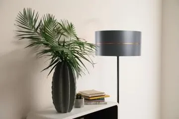 Lampa stojąca SIMPLY GLAMOUR grafitowa