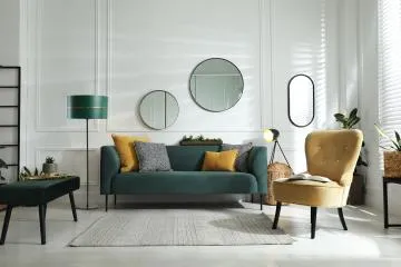 Lampa stojąca SIMPLY GLAMOUR zielona