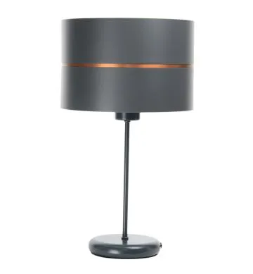 Lampa stołowa SIMPLY GLAMOUR grafitowa
