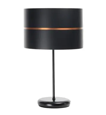 Lampa stołowa SIMPLY GLAMOUR czarna