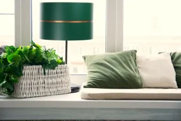 Lampa stołowa SIMPLY GLAMOUR zielona