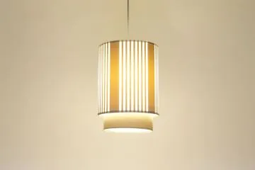 Lampa wisząca DUO LAMI LINE 25 biała/kremowa