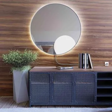 Lustro okrągłe RUBINO ELECTRIC 50 z oświetleniem LED