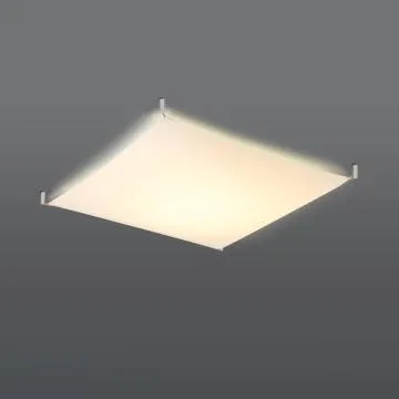 Plafon LUNA 4 tkaninowy biały