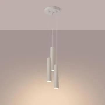 Lampa wisząca LAGOS 3P beżowa