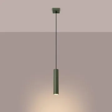 Lampa wisząca LAGOS 1 zielona oliwka