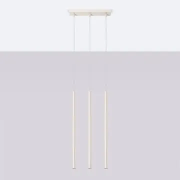 Lampa wisząca PASTELO 3 beżowa