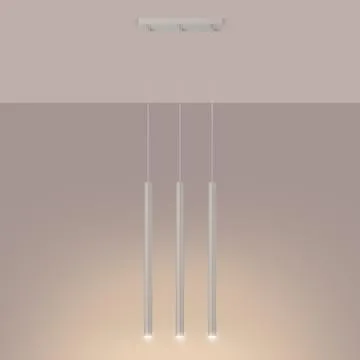 Lampa wisząca PASTELO 3 beżowa