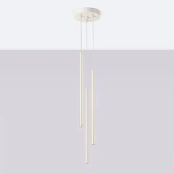 Lampa wisząca PASTELO 3P beżowa