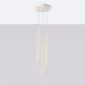 Lampa wisząca PASTELO 5P beżowa