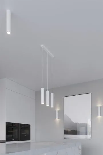 Lampa wisząca LAGOS 3P biała
