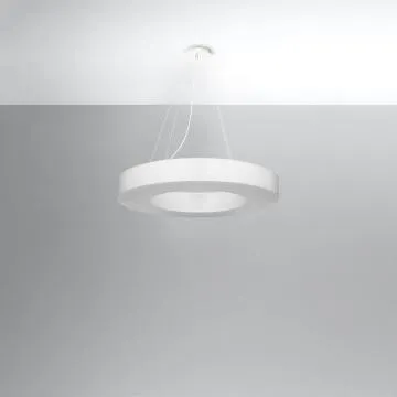 Żyrandol SATURNO SLIM 70 biały
