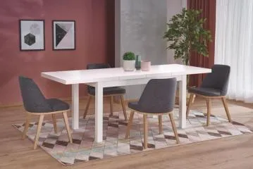 Stół TIAGO 2 140(220)x80 biały rozkładany