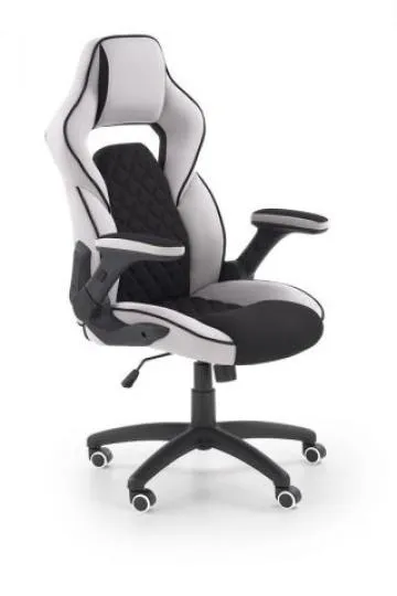Fotel biurowy SONIC czarny/jasno szary
