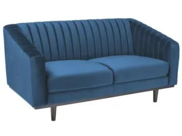 Sofa ASPREY VELVET 2 granatowa
