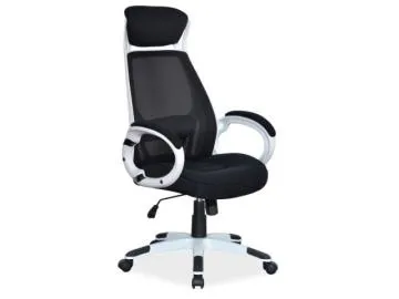 Fotel biurowy Q-409 czarny